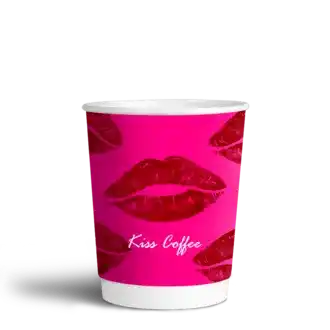 8oz Double Wall Karton Bardak Resmi