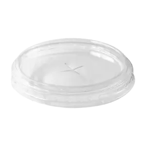 Düz pet bardak kapağı resmi.